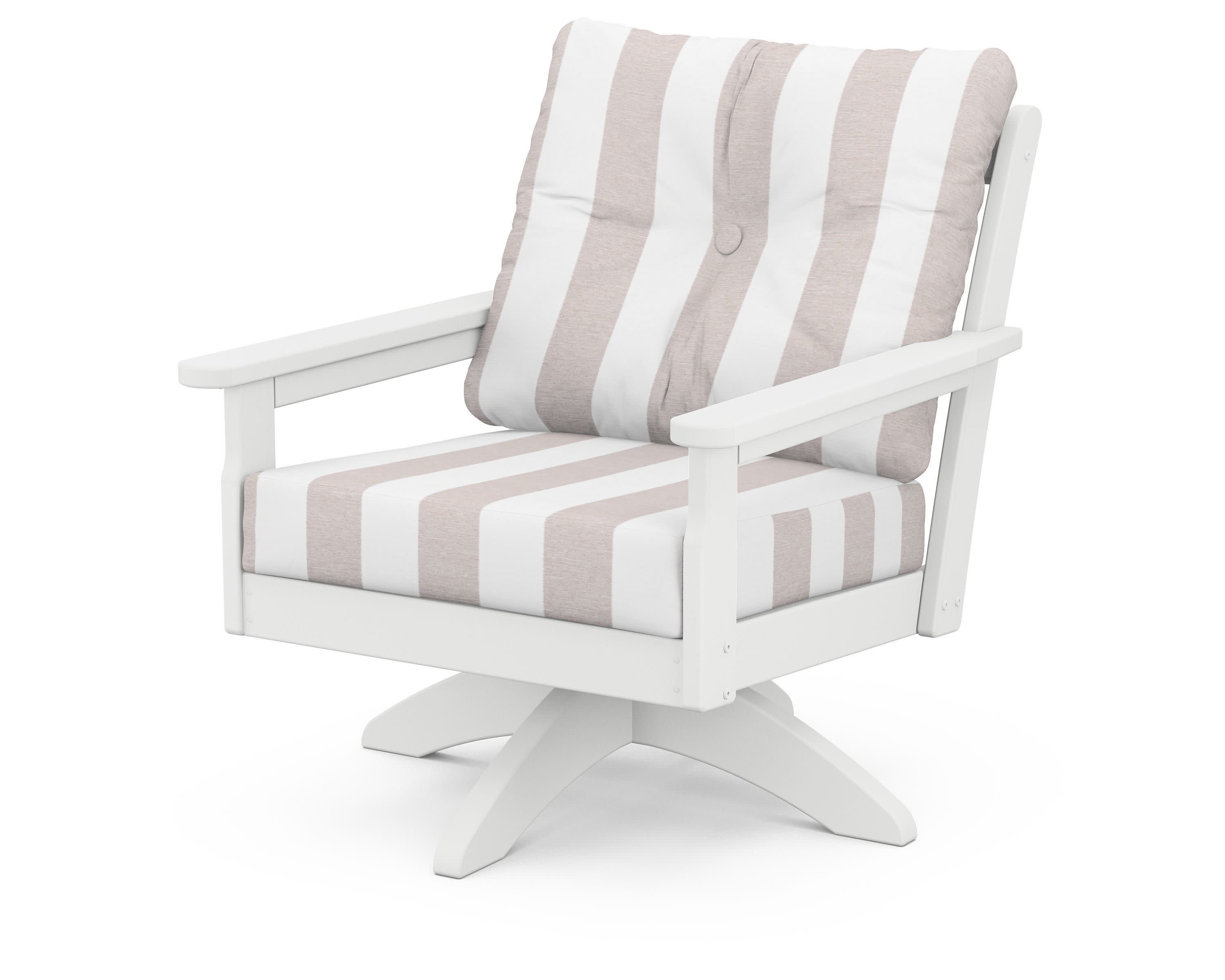 Vineyard Deep Seating Swivel Chair