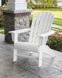 Nautical Curveback Adirondack 5-Piece Conversation Set with Fire Pit Table