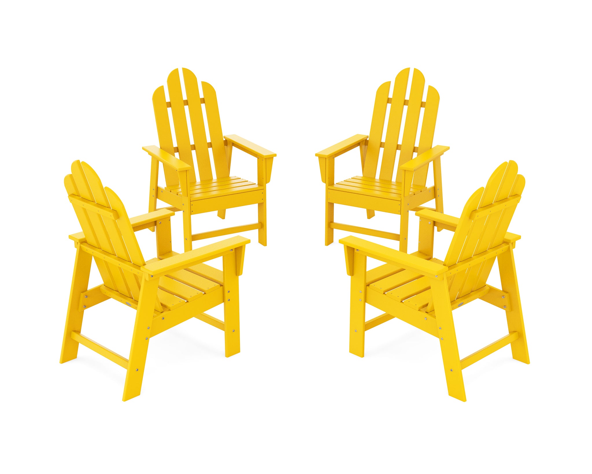 Long Island 4-Piece Upright Adirondack Conversation Set