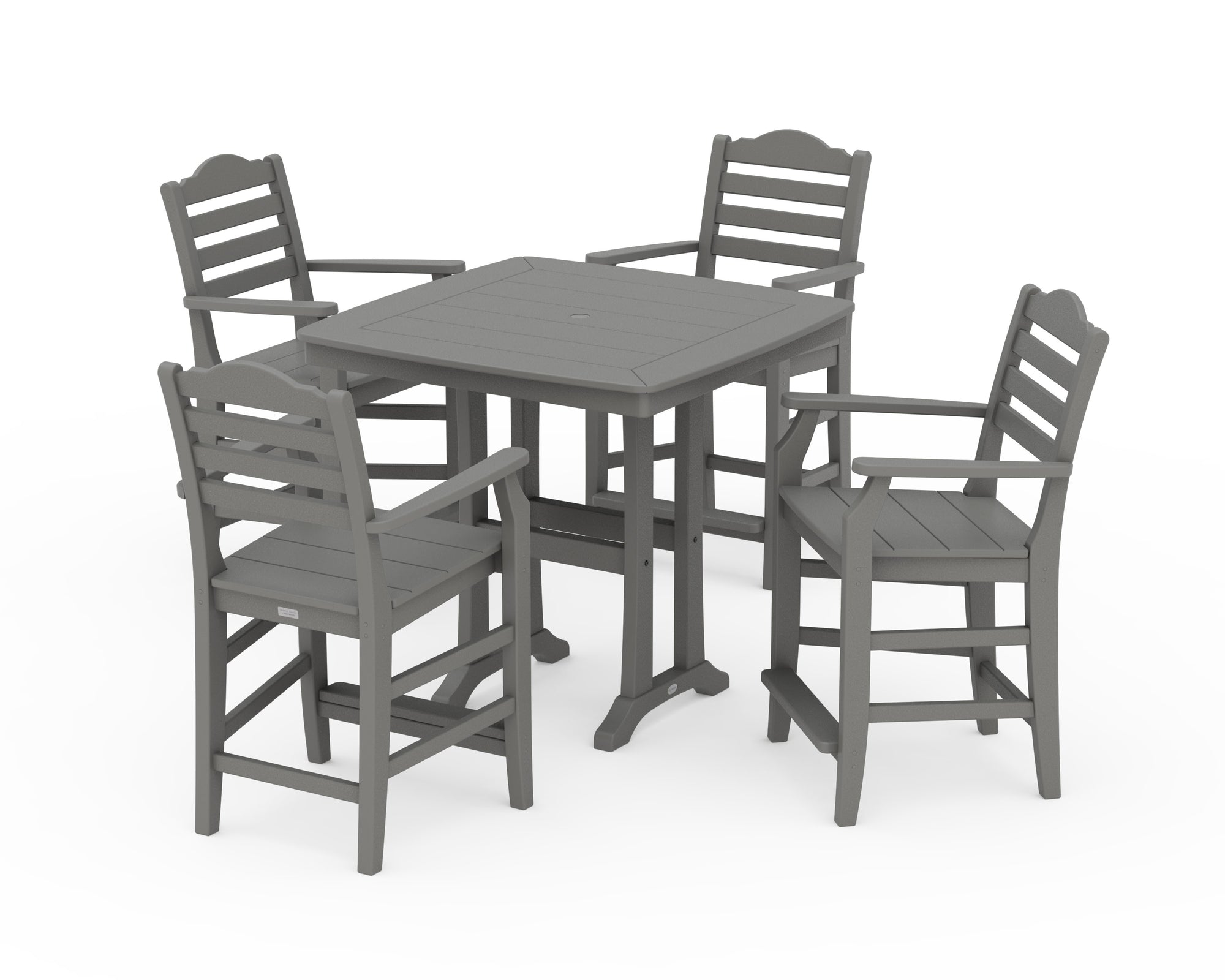 Savannah 5-Piece Counter Set with Trestle Legs