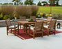 Signature 7-Piece Farmhouse Dining Set with Trestle Legs