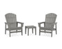 3-Piece Nautical Grand Upright Adirondack Set