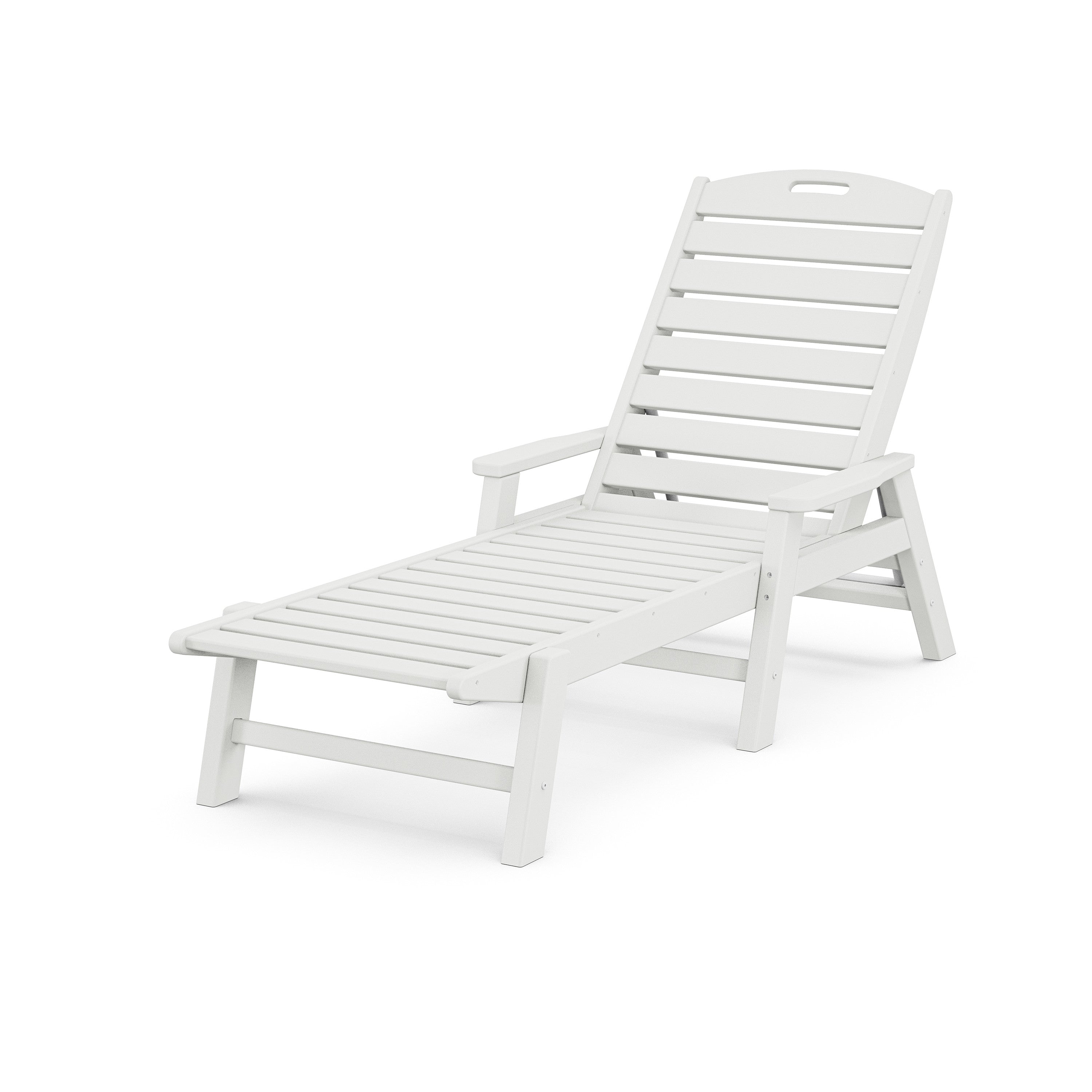 Nautical Chaise with Arms