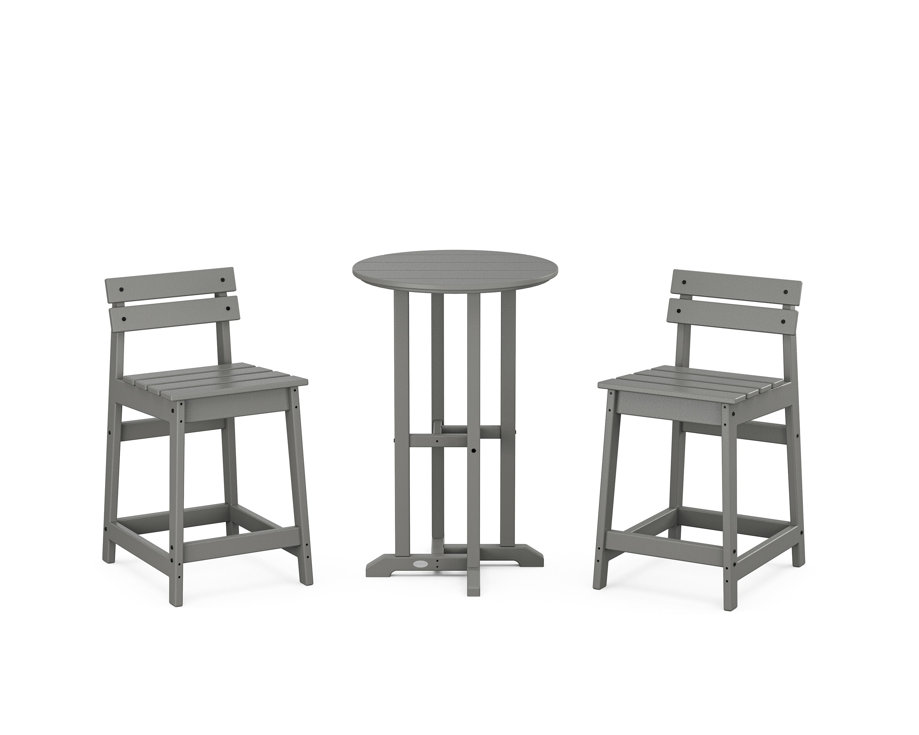 Modern Studio Plaza Lowback 3-Piece Bistro Counter Set