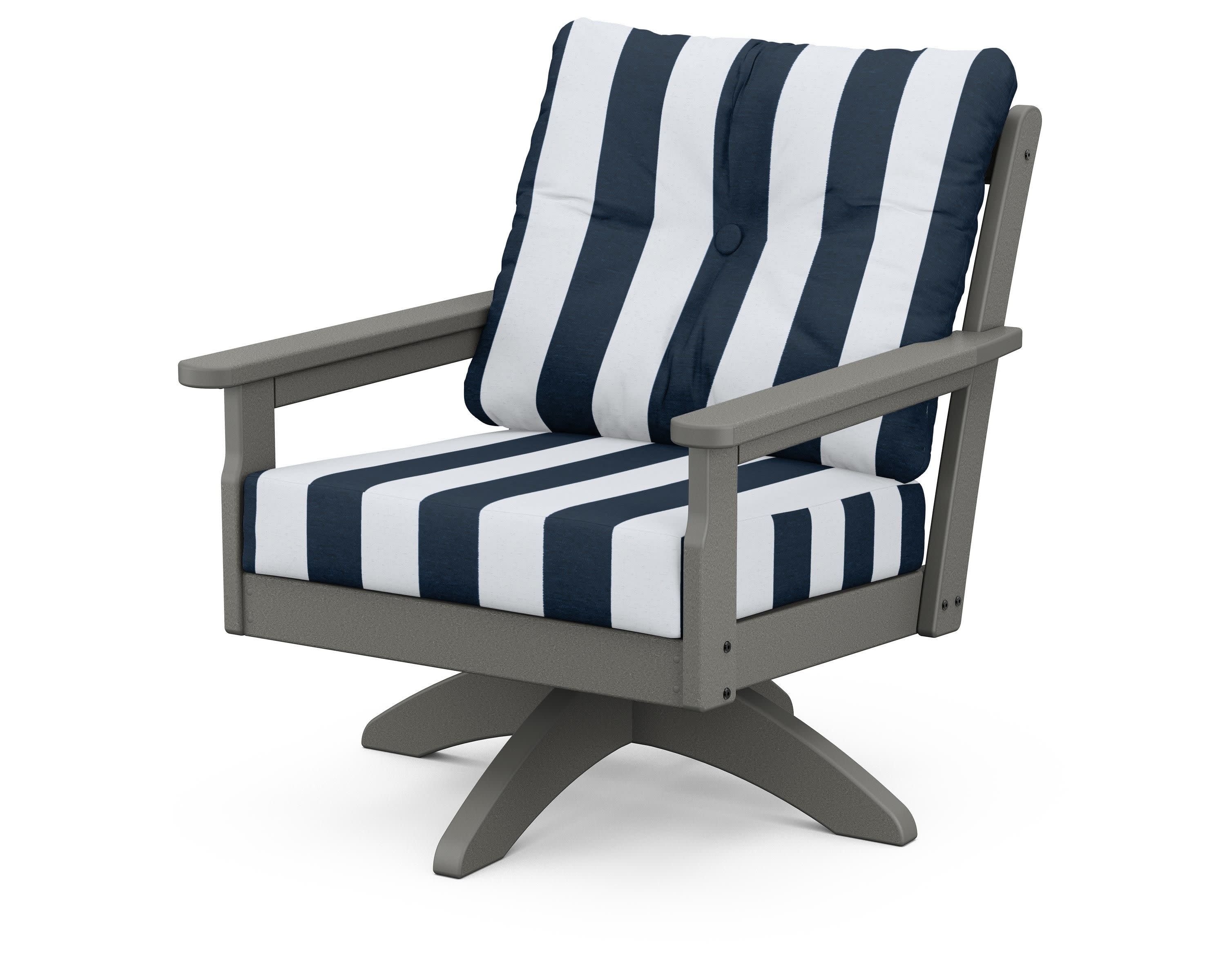 Vineyard Deep Seating Swivel Chair