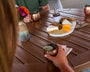 Nautical Trestle 48" Round Counter Table
