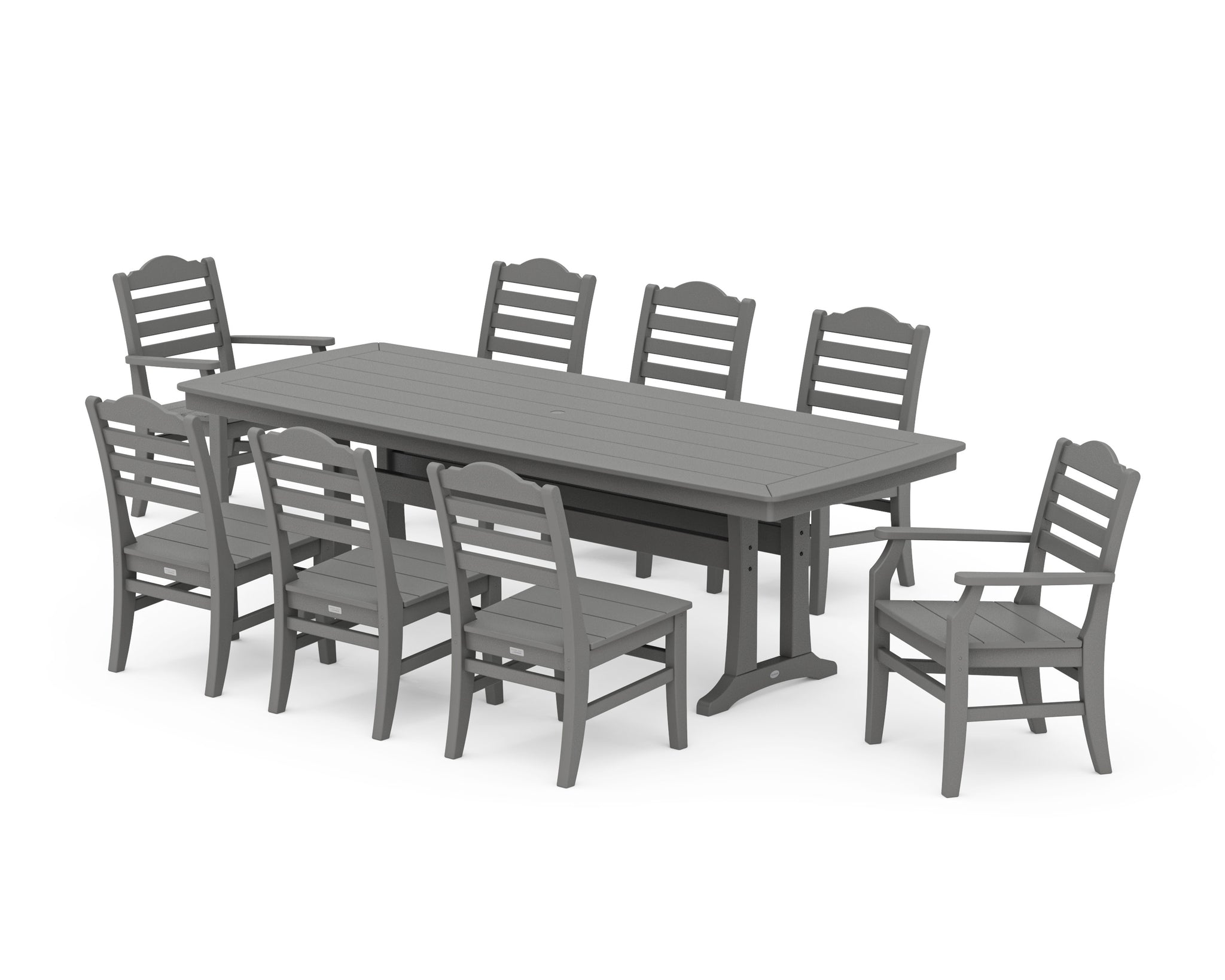 Savannah 9-Piece Dining Set with Trestle Legs