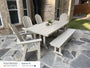 Nautical Trestle 38" x 73" Dining Table