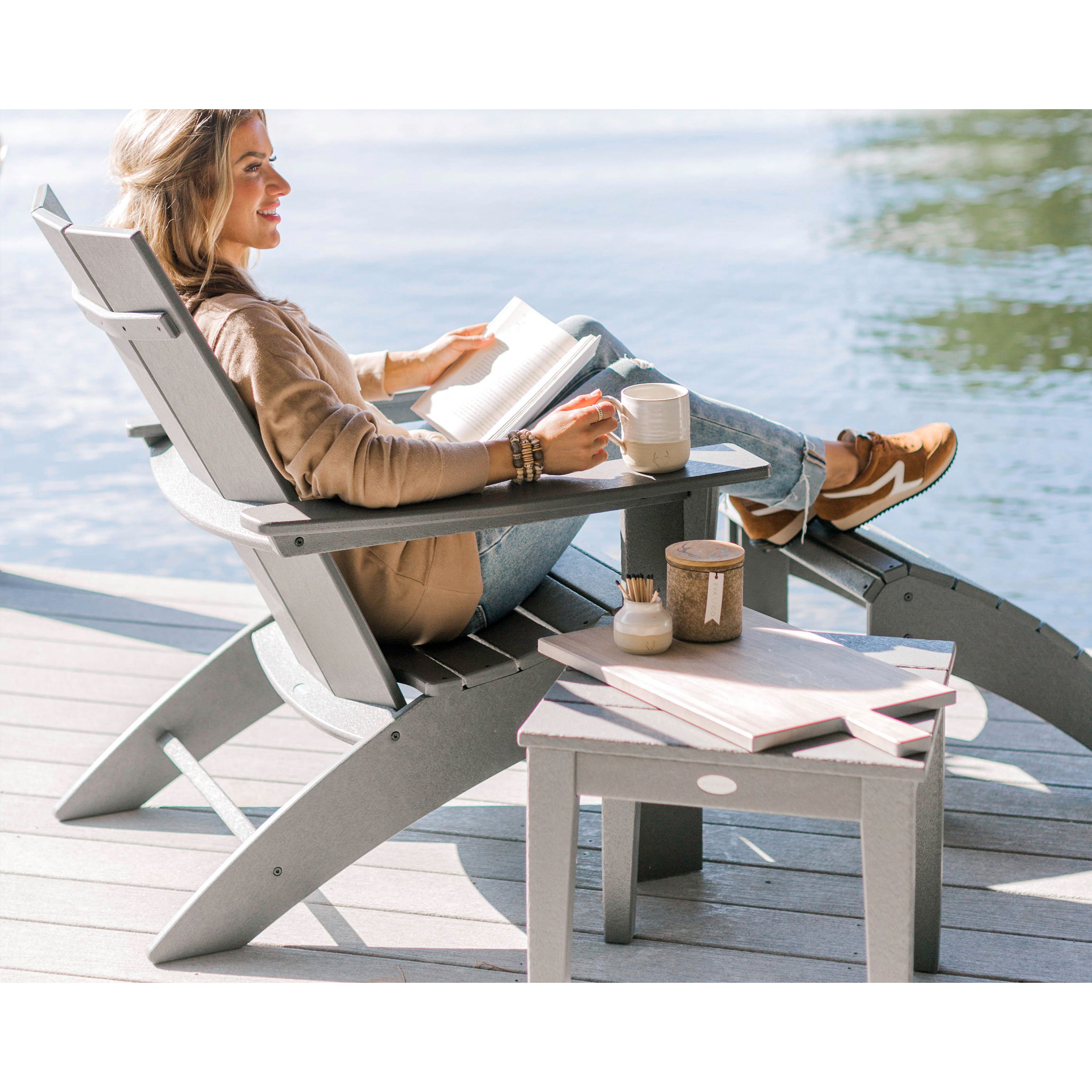 Modern Curveback Adirondack Chair
