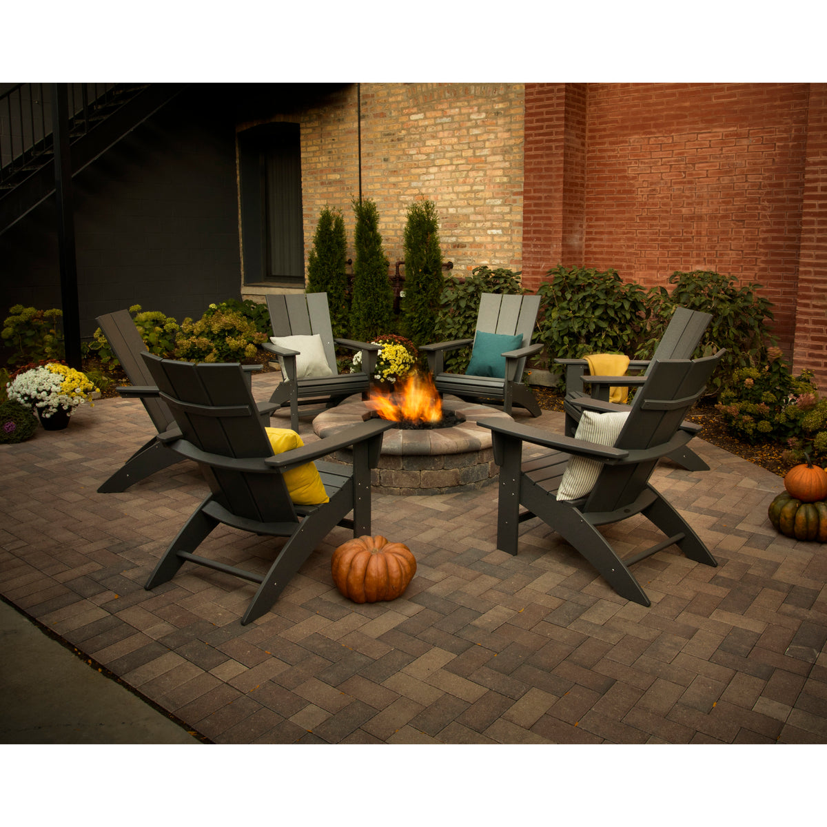 Modern Curveback Adirondack Chair