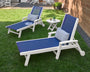 Coastal Chaise with Wheels
