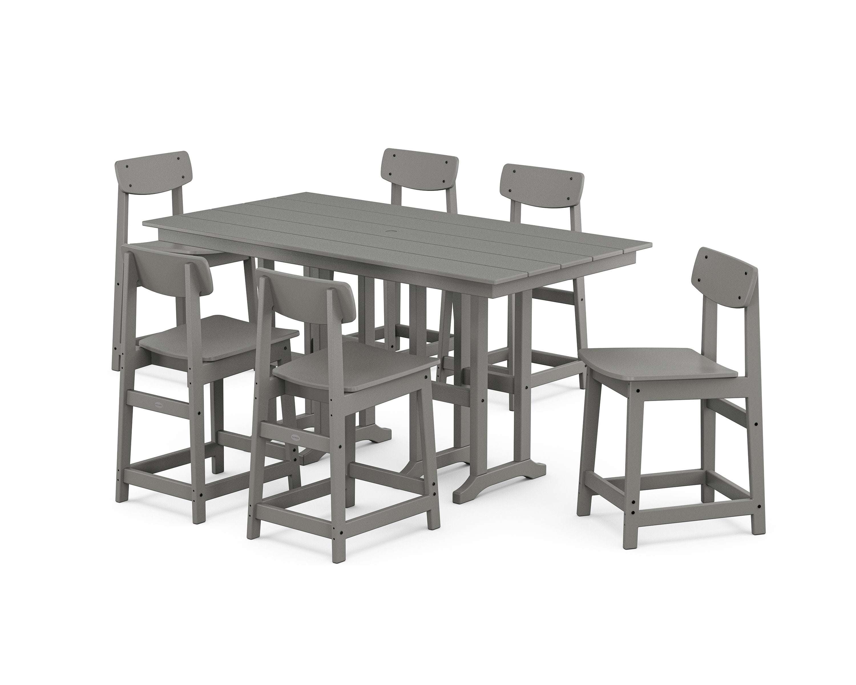 Modern Studio Urban Counter Chair 7-Piece Set