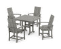 Modern Adirondack 5-Piece Farmhouse Dining Set