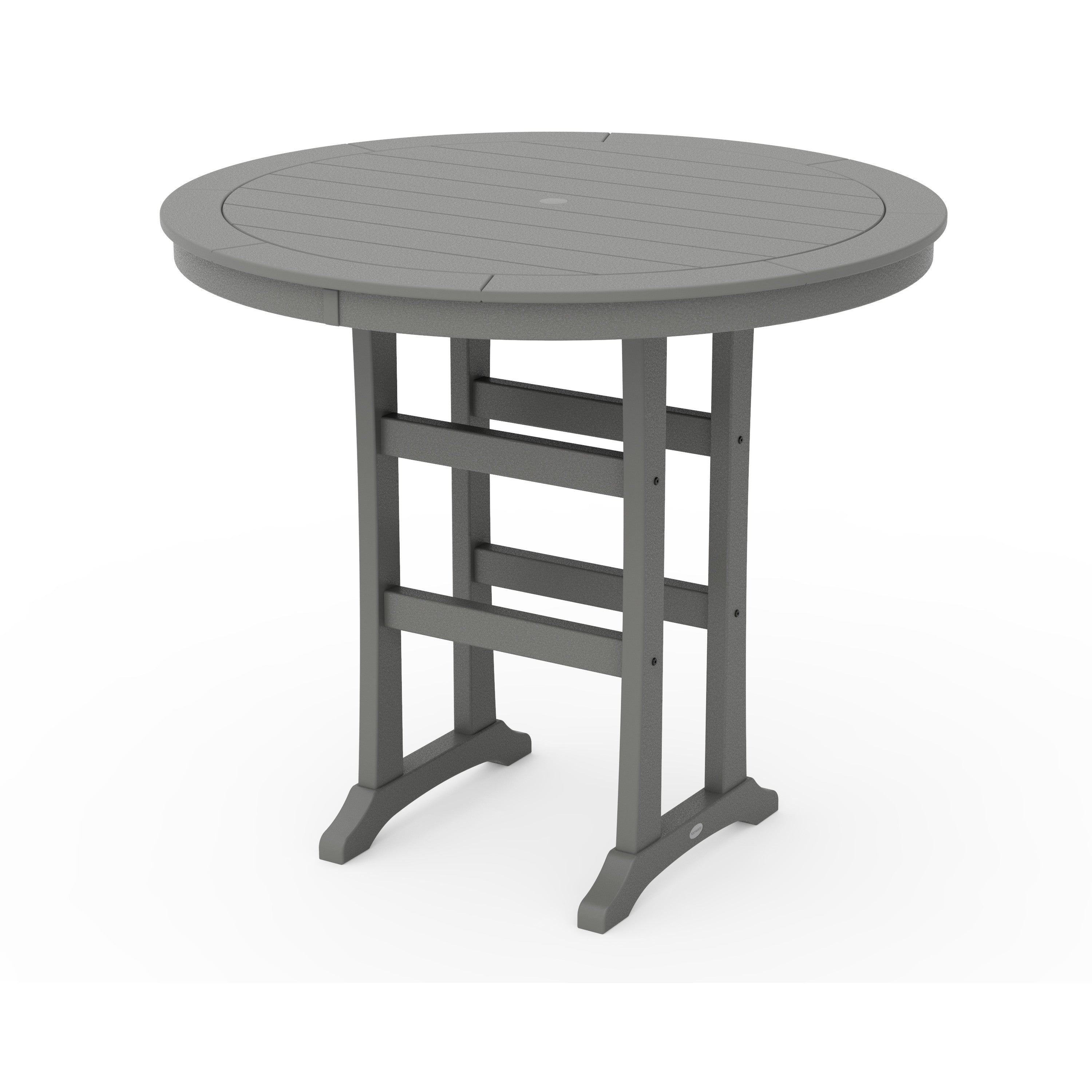 Nautical Trestle 48" Round Bar Table