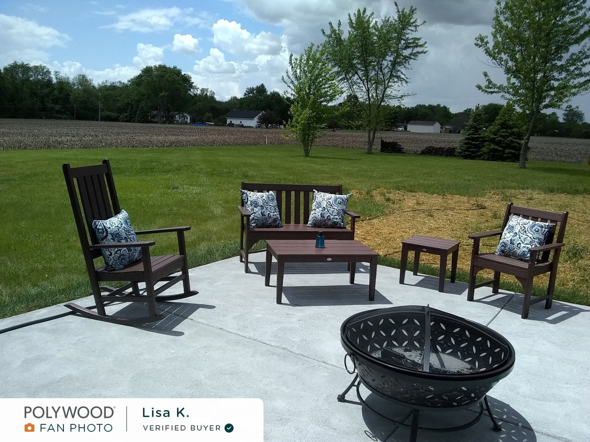 Vineyard 5-Piece Bench & Rocking Chair Set