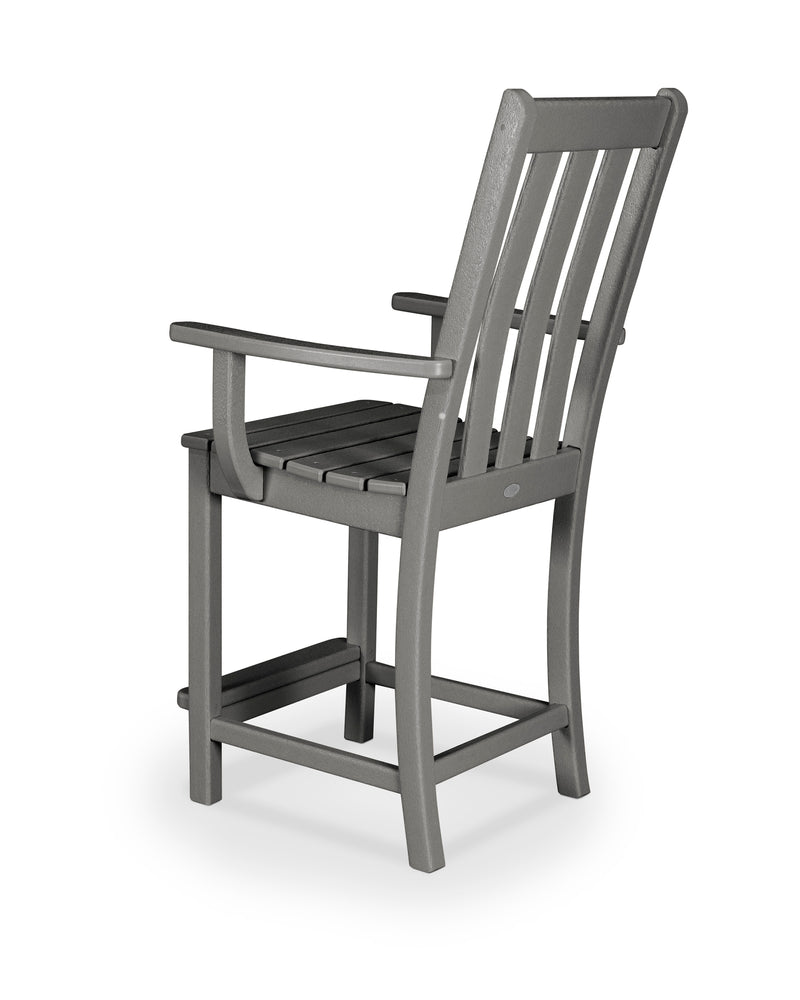 Vineyard Counter Arm Chair