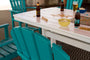 Nautical Trestle 38" x 73" Dining Table