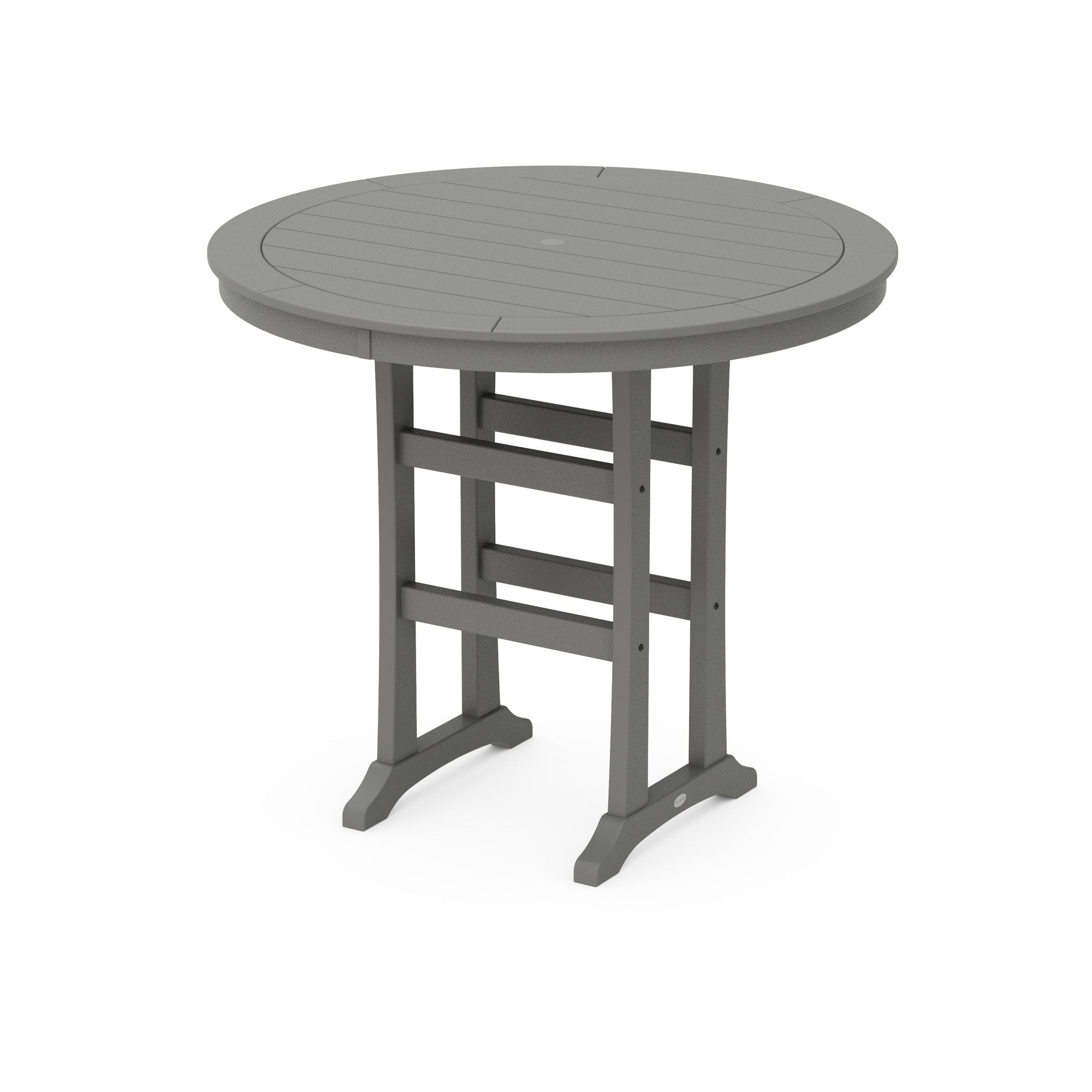 Nautical Trestle 48" Round Bar Table