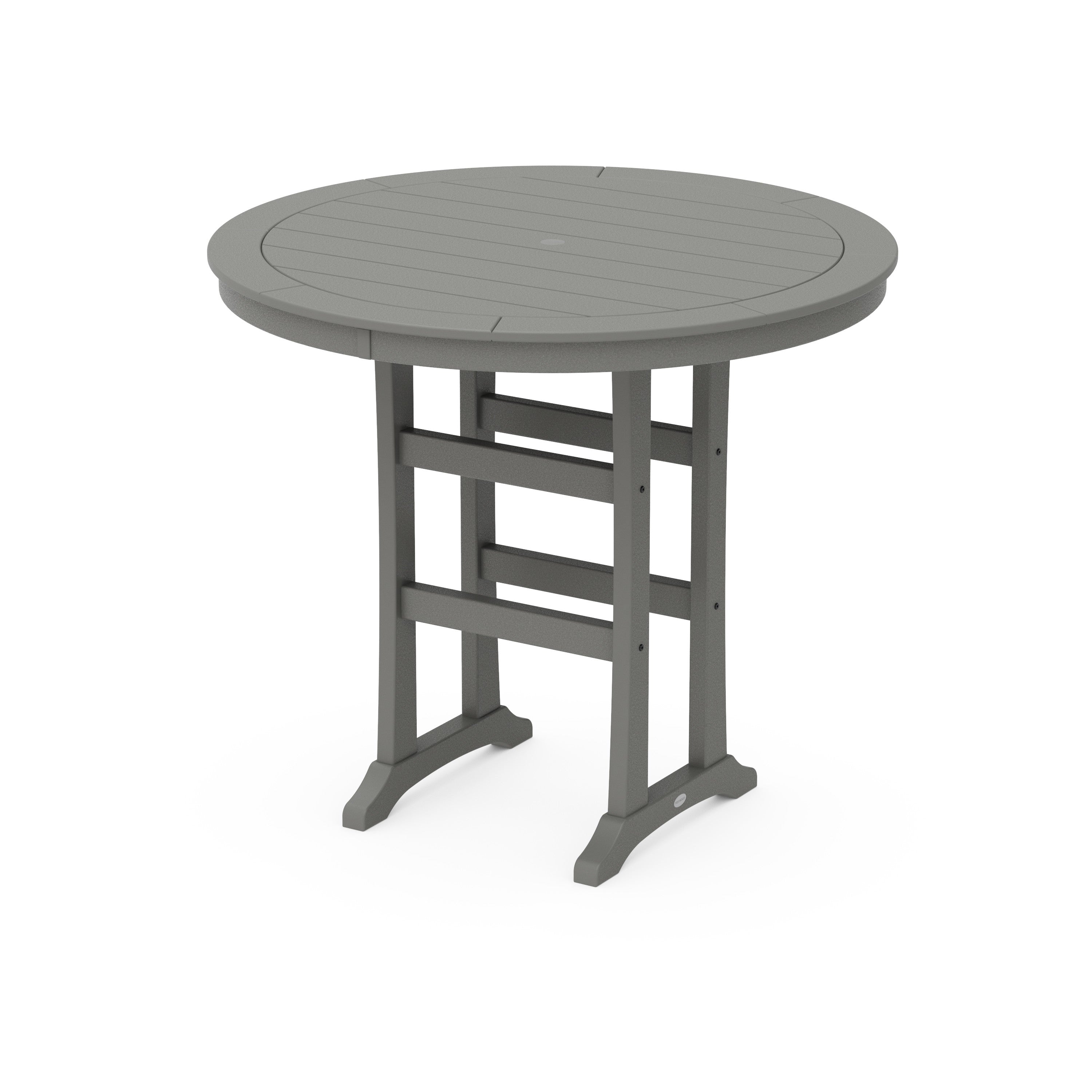 Nautical Trestle 48" Round Bar Table