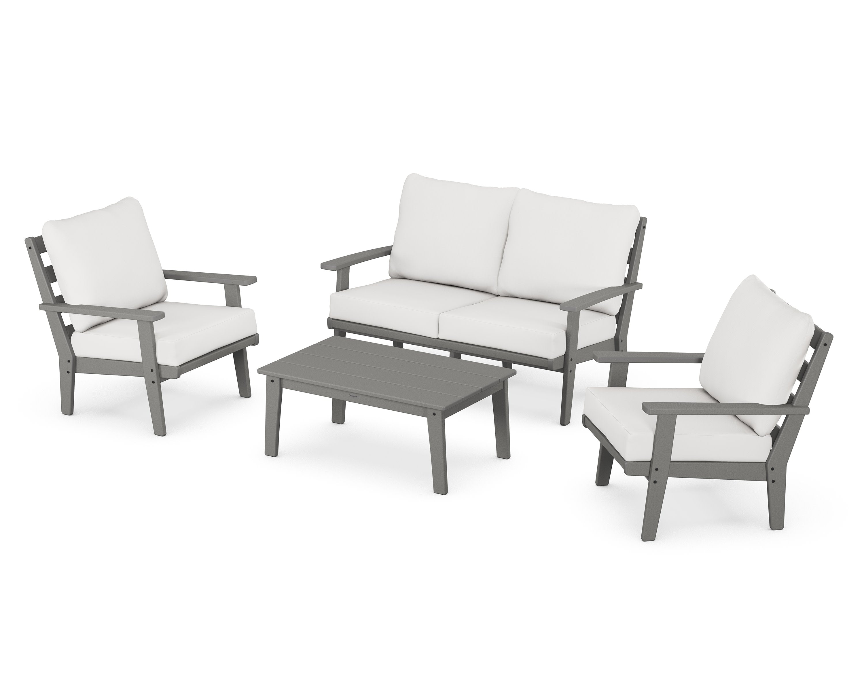 Grant Park 4-Piece Deep Seating Chair Set