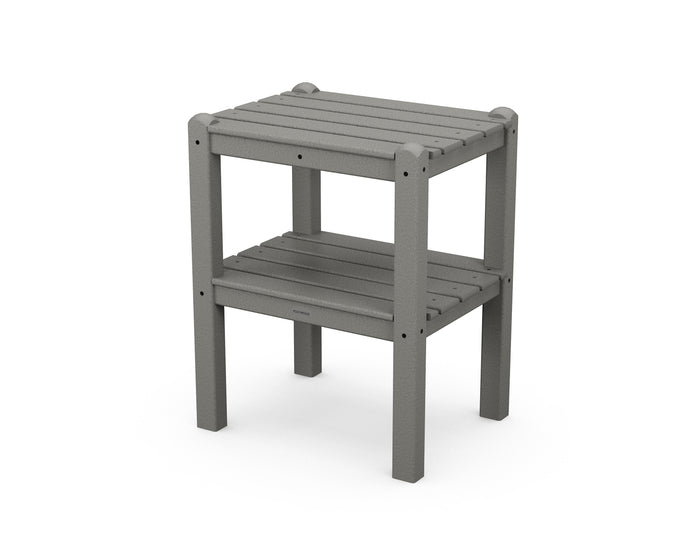 Two Shelf Side Table