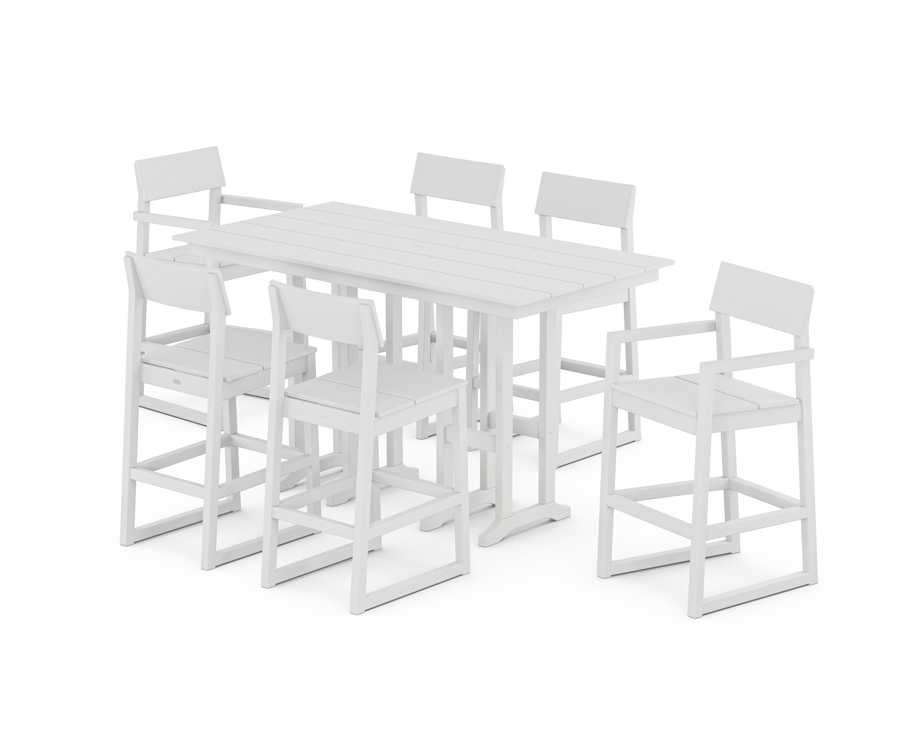 EDGE 7-Piece Farmhouse Bar Set