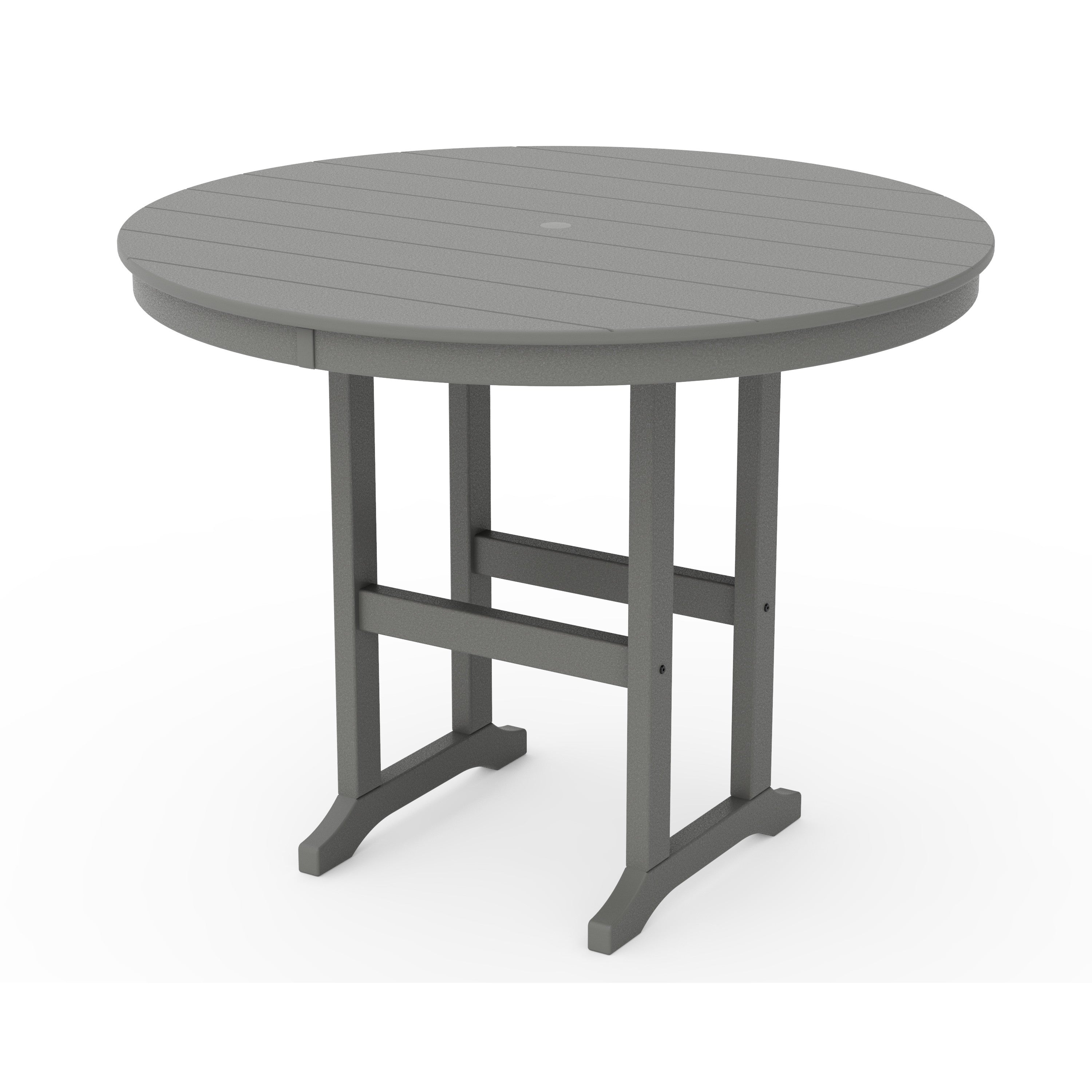 48" Round Farmhouse Counter Table