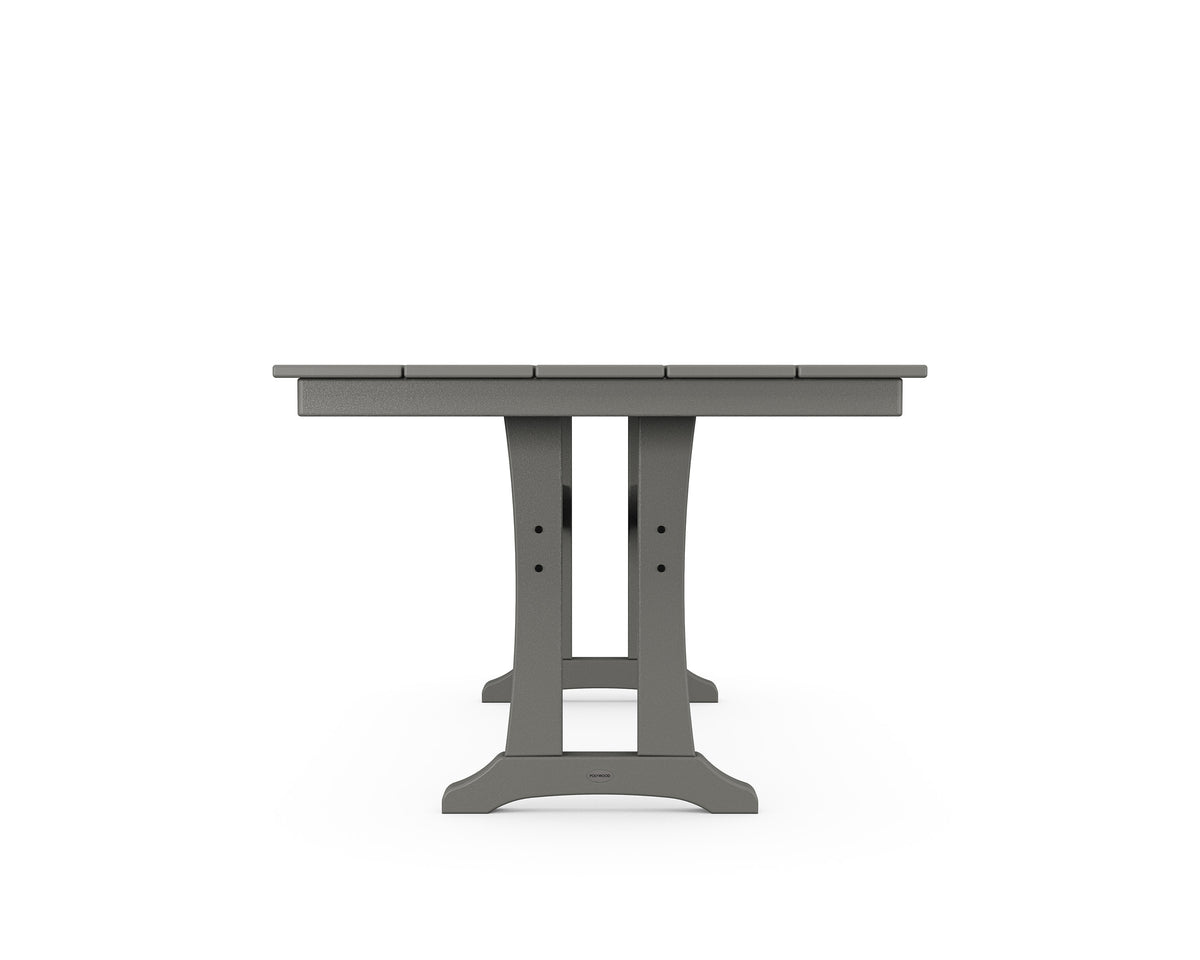 Farmhouse Trestle 37" x 72" Dining Table