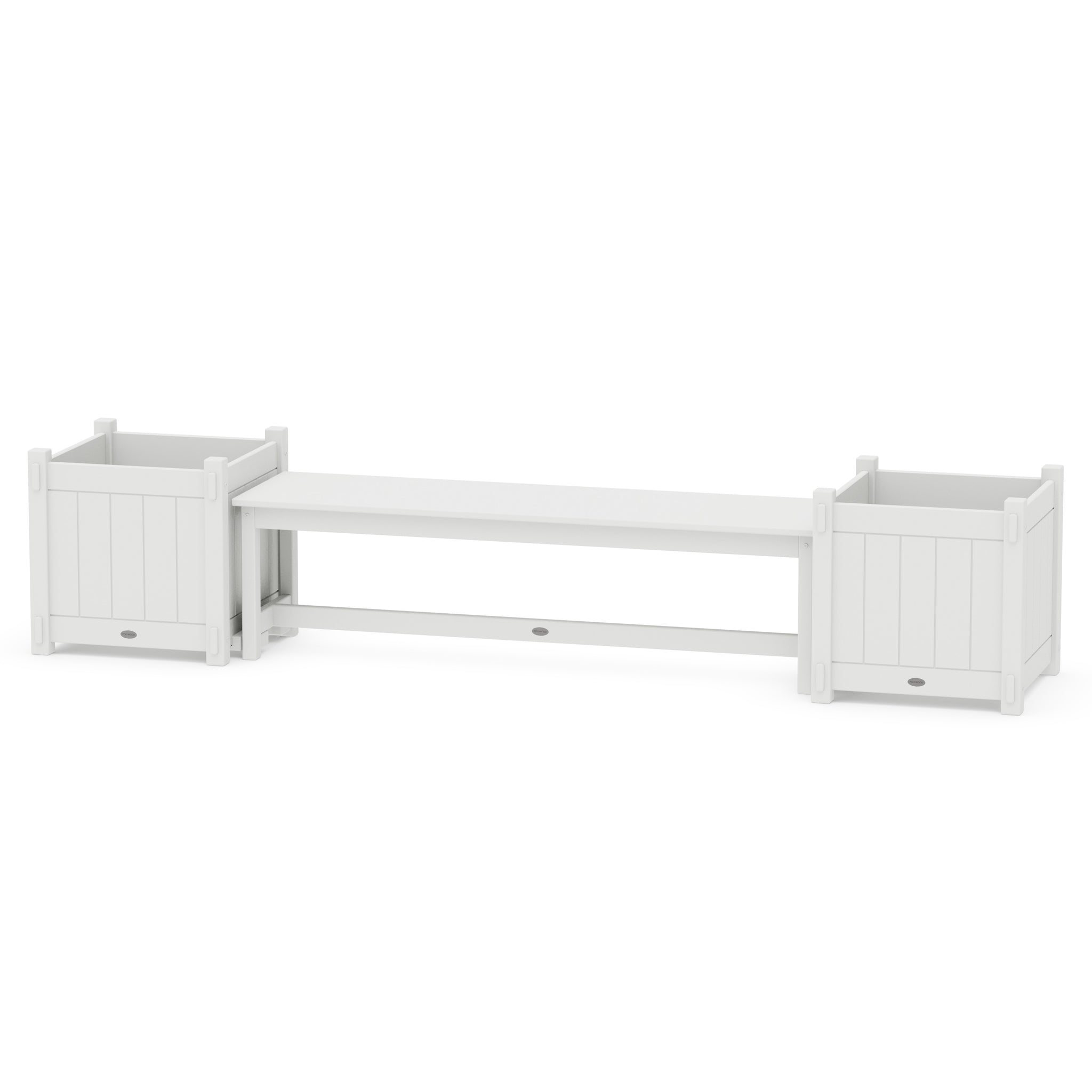 60" Vineyard Straight Planter Bench Set - Large