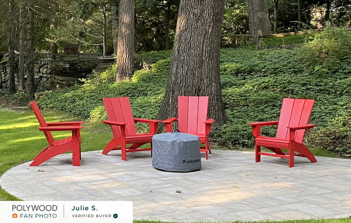Modern Curveback Adirondack Chair - Main Image